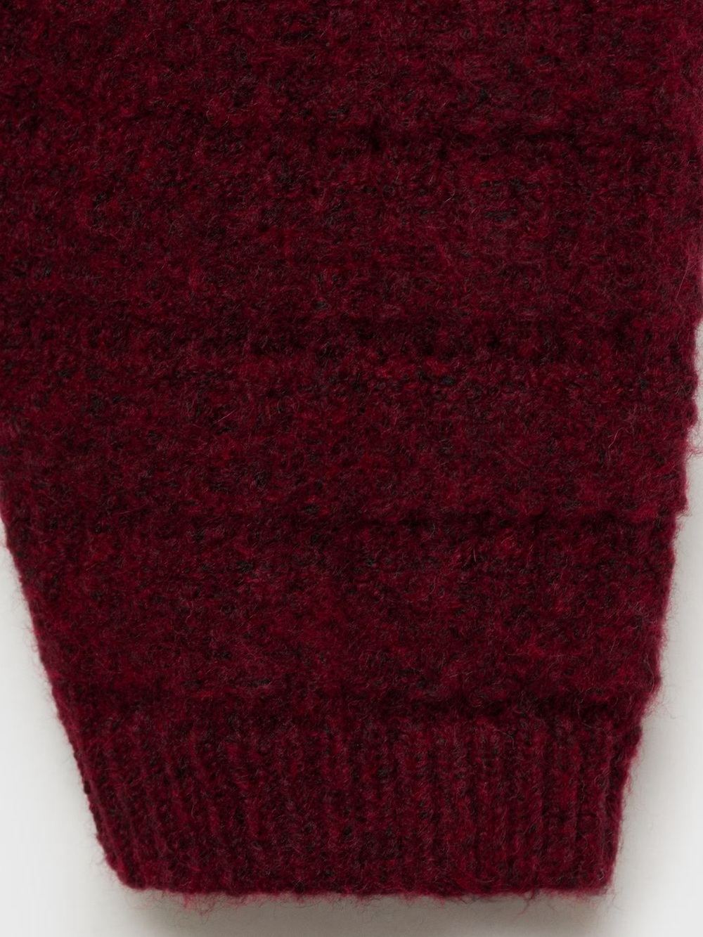 Mango Burgundy Knit cardigan NWT - Picture 8 of 8